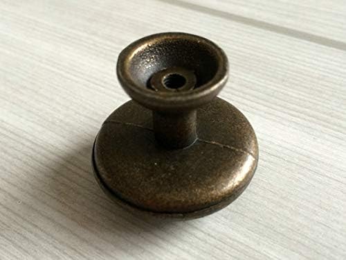 Антички бронзено фиока за фиоки, повлечете го копчето за копче на кујната на кујната на кујната) хардвер)