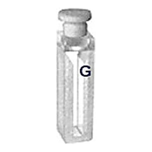 Labomed G293 Semi-Micro ќелија со замрзнати wallsидови и тефлон стопер, стакло, 5мм, 0,7 ml