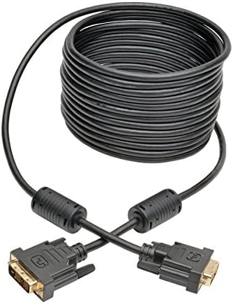 Кабел за единечна врска Tripp Lite DVI, дигитален кабел за монитори на TMDS, 6-ft.
