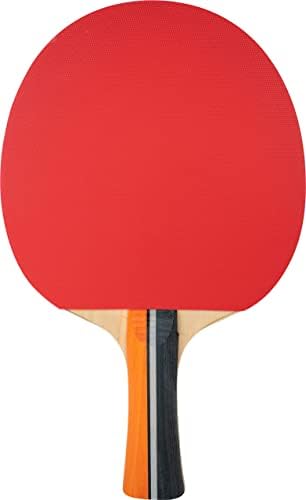 Sunflex Force C20 Temants The Tennis Racket - пинг -понг лилјак за напреден тренинг дрвен рекет со мазна гума и сунѓер - за играчот кој сака да ја подобри својата игра за тенис на маса