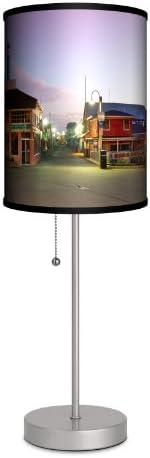 LAMP-IN-A-A-BOX SPS-FAR-SDMO2 Оставени уметници-Шон Дејви „Монтереј 2“ Спортска сребрена ламба, 7 x 7 x 20