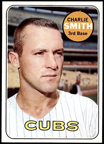 1969 Топпс 538 Чарли Смит Чикаго Cubs NM/MT Cubs