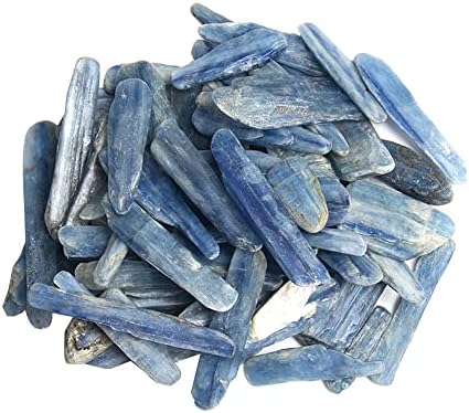 Acxico 1pcs 200g груби сини кинит лопати сурови парчиња кристали