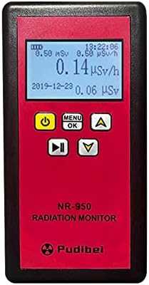 Xixian NR-950 Рачен Пренослив Детектор За Нуклеарно Зрачење LCD Дисплеј Радиоактивен Тестер За Домаќинство Geiger Counter ® Y Откривање