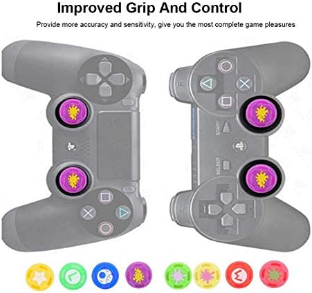 Покрив за зафаќање на џојстик, специјален дизајн удобен еластичен аналоген контролер за палецот за PS3 за Switch Pro