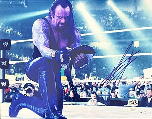WWE Ексклузивен Андертејкер потпиша автограмирана 11x14 Фото JSA автентикација 7 - Автограмирани фотографии во борење