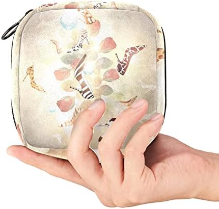 Санитарна торба за складирање на салфетки менструална чаша торбичка девојки патуваат голема капацитивна шминка санитарна влошки