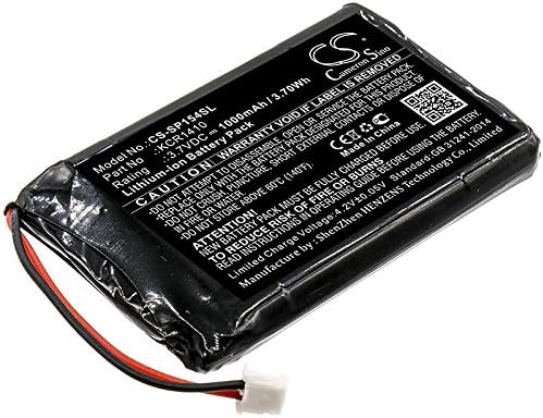 Батерија Jiajieshi 1000mah/3.70Wh, Заменска батерија одговара за S/& O/& N/& Y CUH-ZCT2, CUH-ZCT2E, CUH-ZCT2J, CUH-ZCT2K, CUH-ZCT2M, CUH-ZCT2U , PlayStation 4, PlayStation 4 Контролер KCR14101010
