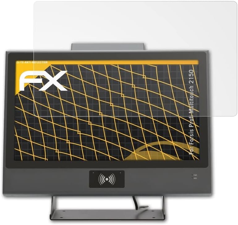 Заштитник на екранот Atfolix компатибилен со Forsis Profi Multitouch 2150 филм за заштита на екранот, анти-рефлективен и шок-апсорбирачки