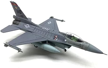 Rescess Copy Copy Airplane Model 1/100 скала за F-16C US Air Force Fighting Falcon Fighter Fighter Die-Cast Metal Завршен модел на модел на