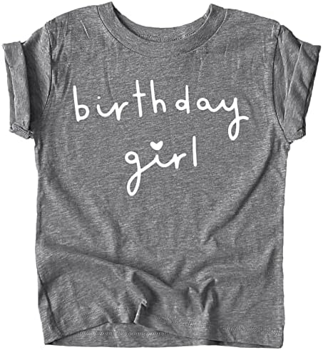Маслиново сака девојче за роденден на јаболка со срцеви основни роденденски маици за кој било роденден на возраст