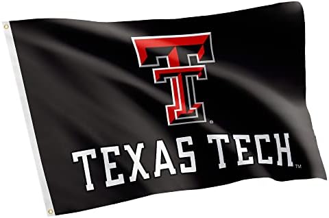 Пустински кактус Тексас Техника Универзитетско знаме црвени напаѓачи знамиња полиестер затворено на отворено 3x5 знаме