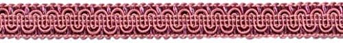 5/8 инчи Декоративна Gimp Braid/Basic Trim/ 0058SG Боја: Дасти Роуз - К13, продадена од дворот