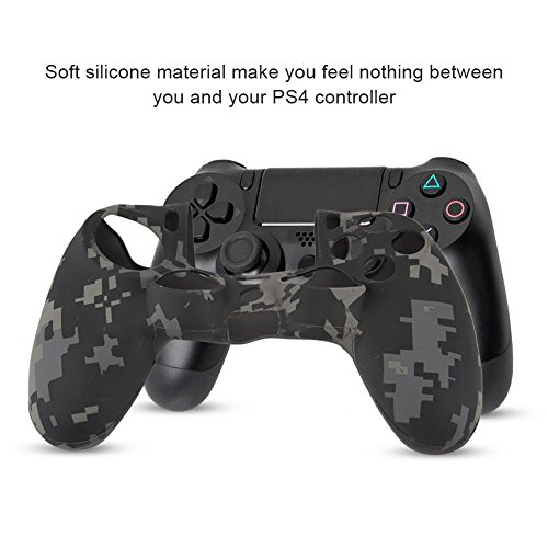 Помја Силиконски Случај ЗА PS4 Со Softономски Дизајн Мек Силиконски Ракав Капак За Рачка Отпорна На Прашина ЗА PS4 Контролер