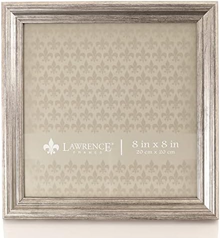 Лоренс рамки за домашна рамка, 8x8, сребро