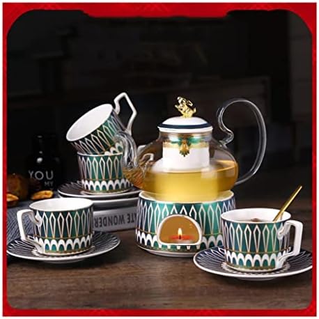 Хербален чај тенџере гроздобер англиски керамички чајник кафе сад сет чаша чинија лажица сет коска кина чај чај чај сет чајник