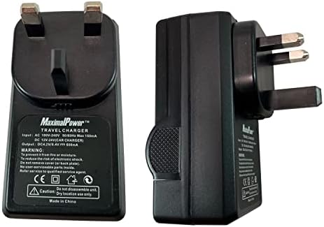 MaximalPower NP-BX1 NPBX1 Замена на батерии и полнач за патувања за автомобили за Sony NP-BX1/M8 и Sony Cyber-Shot DSC-RX100, ZV-1 и други