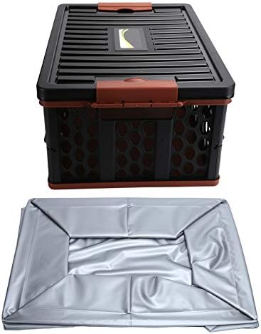 Alremo Huangxing - Clopsible Crate, лесен и цврст простор 慡 Aving Coldapsible Storage Cox, преносен и издржлив за облека за