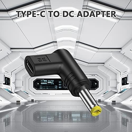 Адаптер Yuxun Type C до DC - 9V USB Cенски до машки адаптер, Универзален конектор за уред за полнење со USB од типот C