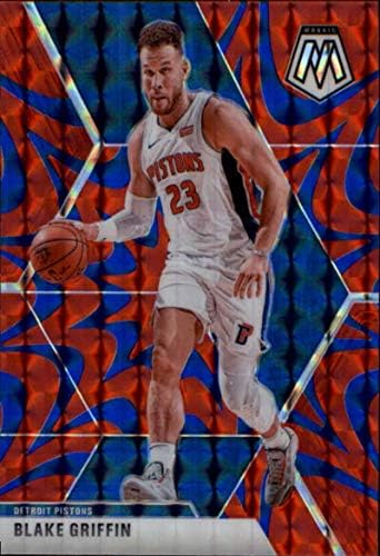 2019-20 Панини Мозаик Ретроактивно сино 37 Блејк Грифин Детроит Пистонс НБА кошаркарска трговска картичка