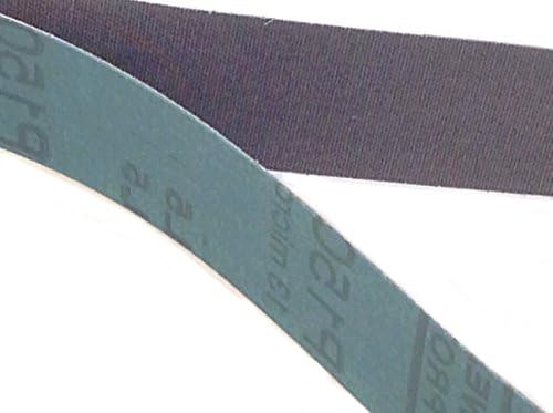 Sungold Abrasives 038216 1000 Grit Belt Premium Industrial Aluminum Oxide Clate поддржан филм, 1 x 30,