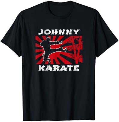 Џони карате кошула. Карате кик обука лекции маичка