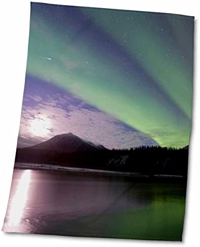 3drose Aurora Borealis, Northern Lights, Koyukuk, Alaska, USA - US02 ... - крпи