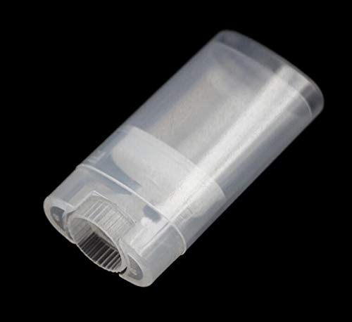 10 парчиња 15мл/0,5oz Празни пластични пластични овални контејнери за дезодоранси за усни сјајни цевки за кармин за карпи Chapstick примерок