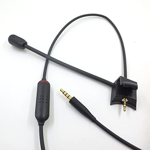 1 * 110см одвојлив кабел за микрофон за бум за Bose за тивко -чест 35 за QC 35II за PS4 за PS5