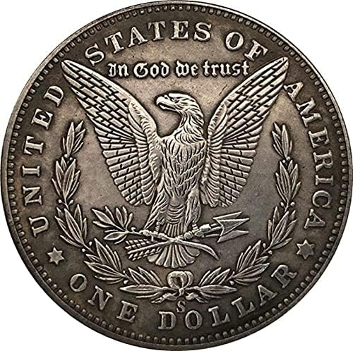 38мм Антички Монети САД Морган Талкаат Монети 1893 ЗАНАЕТИ 156коин Колекција Комеморативна Монета