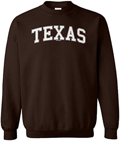 Хаис Неограничен Тексас - Државен универзитетски универзитетски универзитет Унисекс Екикс, џемпер на екипаж на екипаж