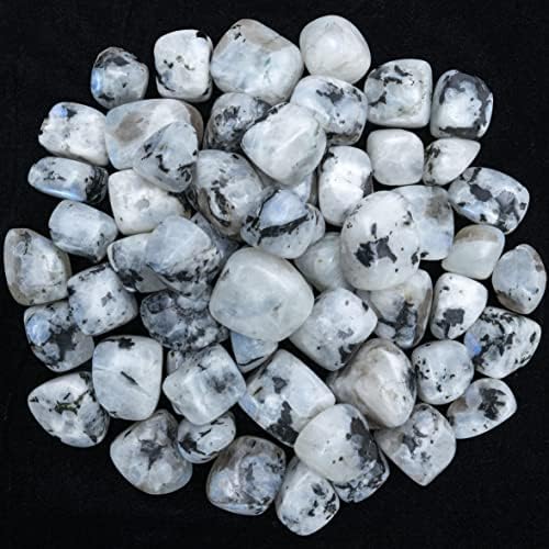1LB Виножито Месечината, исклучиво мешан, чист кварц, Мукаит Јаспер ги разгали камењата и најголемиот дел од природен кристал