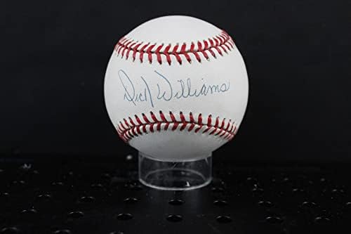 Дик Вилијамс Потпиша Бејзбол Автограм Авто Пса/Днк W29106 - Автограм Бејзбол Топки