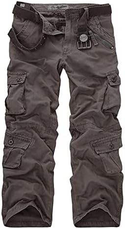 Мажи Обични Мулти-Џебни Копчиња Патент Товарни Панталони Маскирно Печатење Спортски Панталони На Отворено Панталони