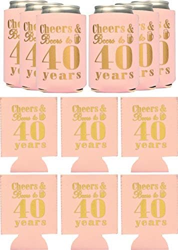 40 -ти роденденски подароци за жени, 40 -ти роденденски ладилници, 40 -годишни ладилници за роденден, 40 -ти роденден, украси за 40 -ти