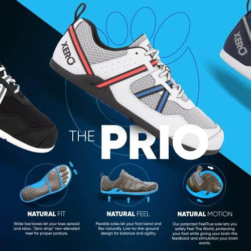 Чевли за обука на Xero Shoes Prio Orignal Cross Cross - Удобни перформанси што трчаат чевли за жени