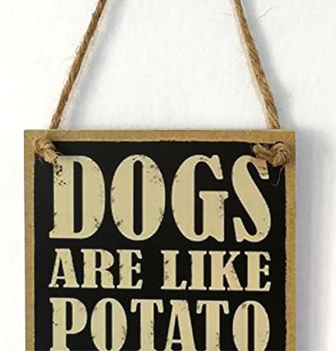 Кучињата Winomo се како чипс од компири од дрво, декоративна плоча за виси знаци