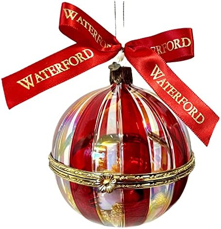 Хејрлмори за празници од Ватерфорд Северен Пол Богатства со сезоната на боксер за богатство Божиќен украс