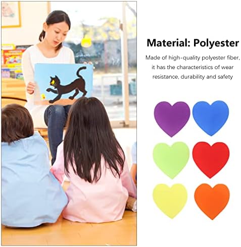 Toymytoy 30 парчиња налепници за обележување на теписи Детска игра тепих дамки маркер за училница