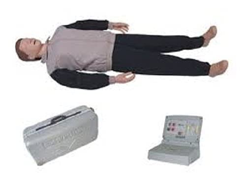 CPR Напредно цело тело со монитор и печатач Анатомски човечки модел