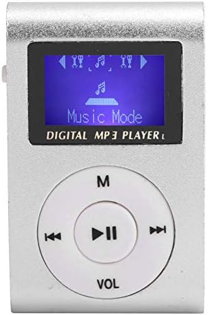 MP3 плеер на лимуиин за трчање, преносен мини MP3 музички плеер спортски backclip LCD екран MP3 Мемориска картичка за поддршка,