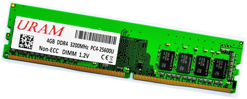 УРАМ 4GB DDR4 3200MHz PC4 - 25600 DIMM Samsung Ic Ram Модул Зелена