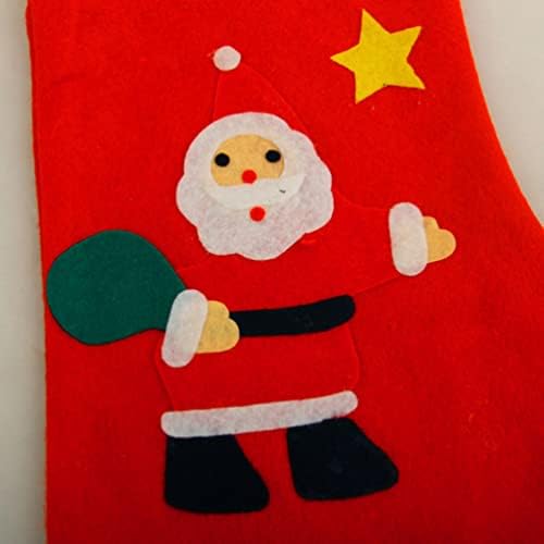 3 компјутери Божиќни чорапи Божиќно дрво Санта Снежен човек за одмор за порибување на картички за подароци за подароци
