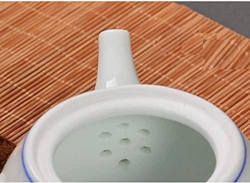 Модерни Чајници Тенџериња За Чај Од Чај Сини И Бели Порцелански Чајџилници Производител На Чај Керамички Чај Сет Странично Пеглање Чајник