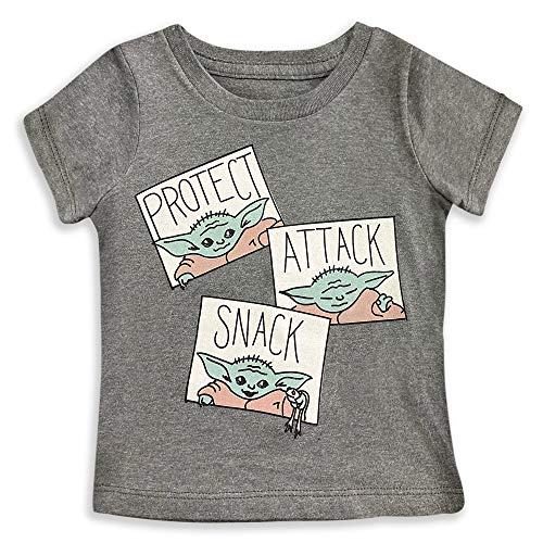 Mirtвездени војни Грогу маица за бебе-Мандалоријан, со големина 0-6 месеци разнобојна