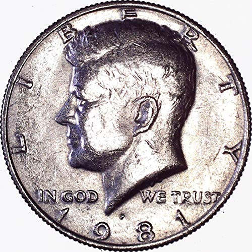 1981 П Кенеди Половина Долар 50С За Нециркулирани