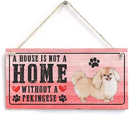 Loversубители на кучиња цитат знак бик териер куќата не е дом без куче смешно дрво кучиња знак за кучиња Меморијален плакета рустикална