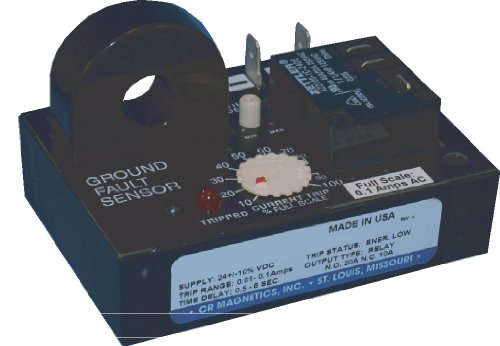 ЦР Магнетика ЦР7310-ЕЛ-240-.11-X-CD-elr-I Сензор За Заземјување Со Внатрешен Трансформатор, 240 VAC, Напојуван При Ниско Патување, 0,1 До 1,0 Опсег На Патување AAC