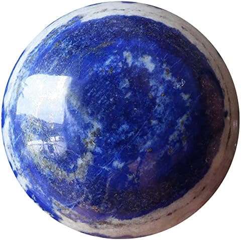 Сатенски кристали лапс лазули сфера трета медитација на очите кралска авганистанска сина кристална топка