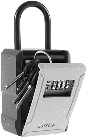 Кутија за Заклучување клучеви, КУТИЈА ЗА Складирање КЛУЧЕВИ UPXON Со Код За Ресетирање, Кутија За Заклучување Со Комбинација